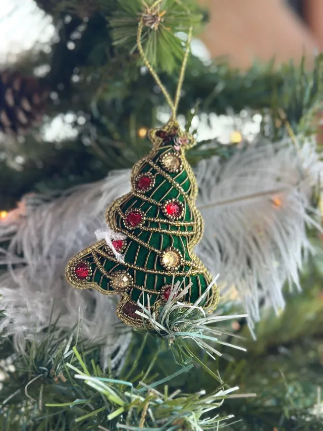 HEM Kerstboom Kerstbal – Kersthanger 12 cm – Ornament Kerstboom – Klassieke Kerstdecoratie voor in de Boom goud