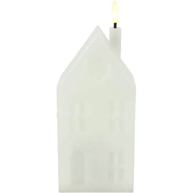 Countryfield Led Huis kaars L Wit