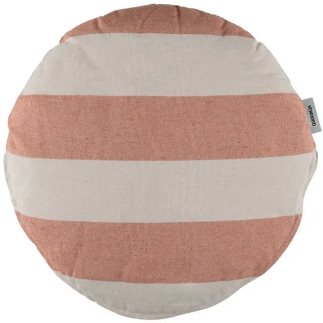 vtwonen Bold Round Sierkussen - dia 40 cm - Perzik