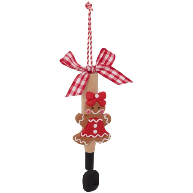 Feeric lights & Christmas Hangende dennenboom – houten bakvorm van 13 cm modèle b
