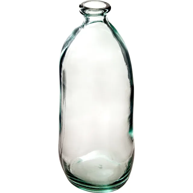 Atmosphera Créateur d'intérieur® Atmosphera bloemenvaas Pisa - Organische fles vorm - helder transparant - glas - 51 x 23 cm