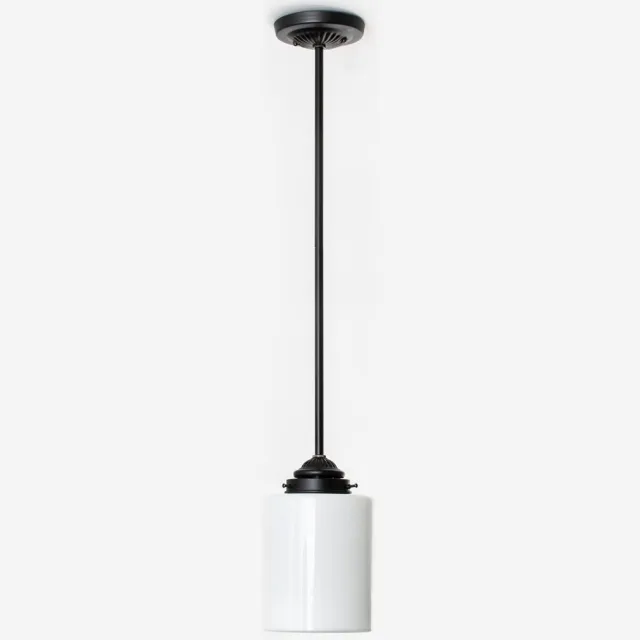 Coloured by Art Hanglamp Strakke Cilinder Moonlight - Art Deco Trade Zwart