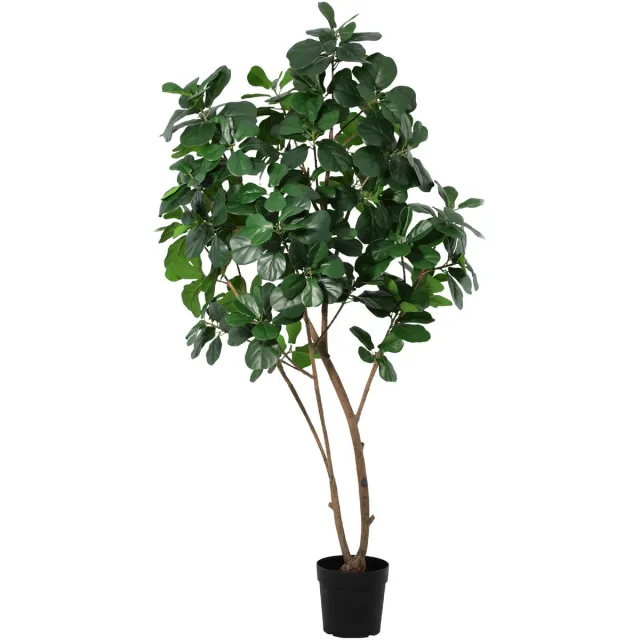 Florafy Kunstplant Ficus Lyrata XL 180cm - Kunstplanten voor binnen - Onderhoudsvrij Groen