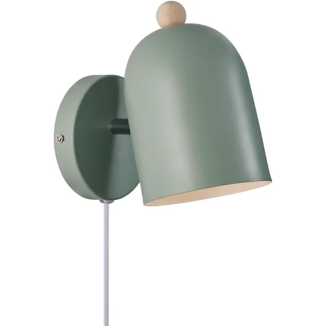 Nordlux Gaston wandlamp grijsgroen