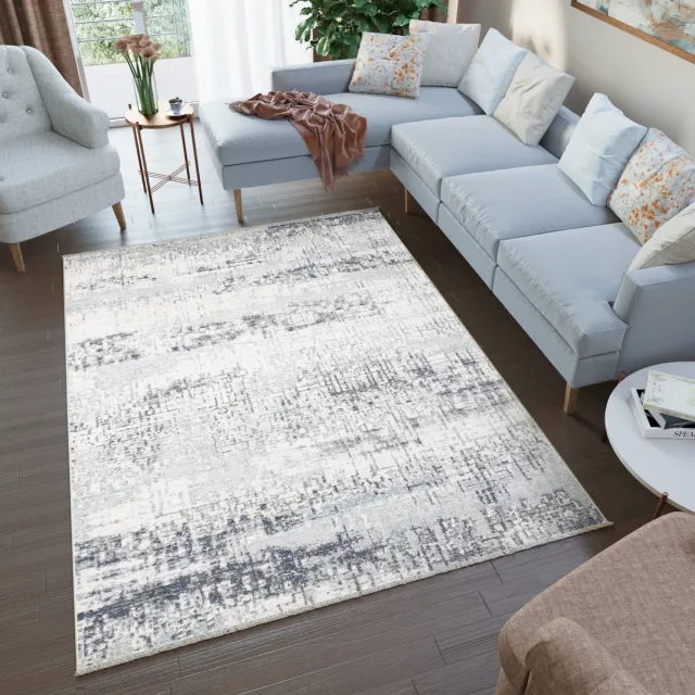 Tapiso Rivoli Vloerkleed Karpetten Rugs Tapijt Lichtgrijs 2
