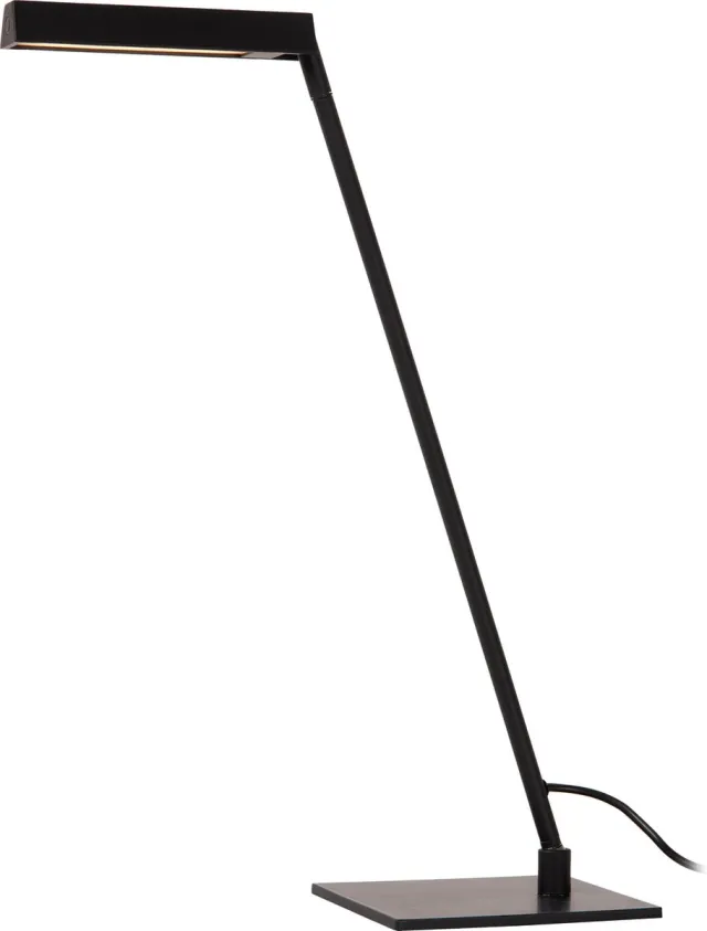 Lucide LAVALE - Bureaulamp - LED Dimbaar - 1x3W 2700K - Zwart