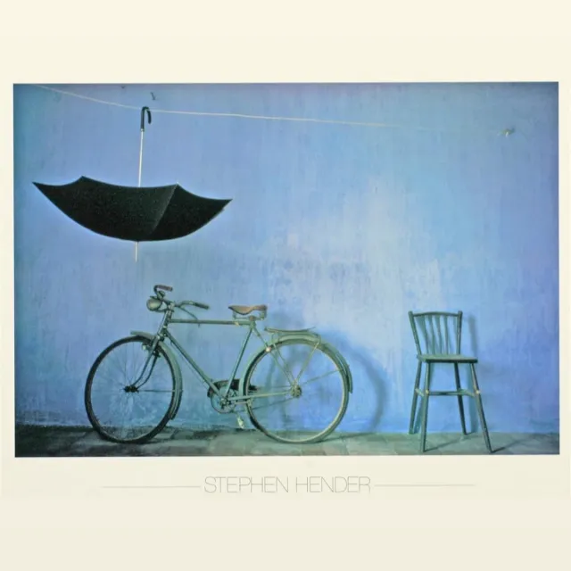 Catch Projecten Poster - La Bisbal - Stephen Hender - Kleur - Fotografie - Jaren 80 Blauw