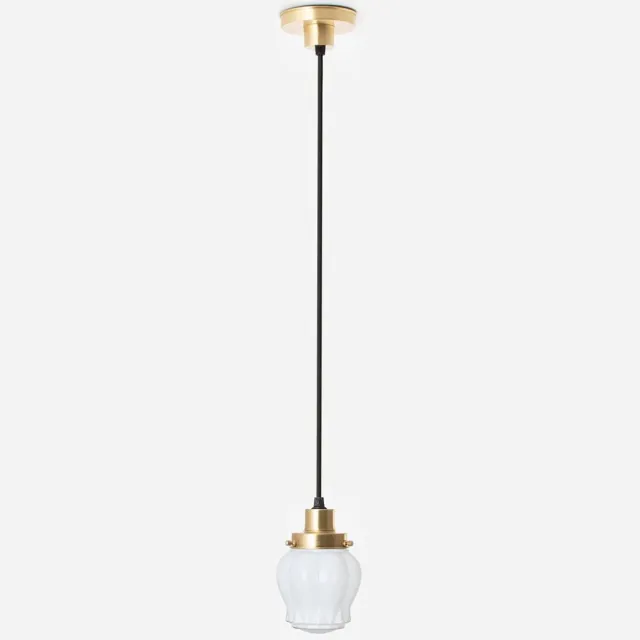 Coloured by Art Hanglamp aan snoer Eden 20's Messing - Art Deco Trade