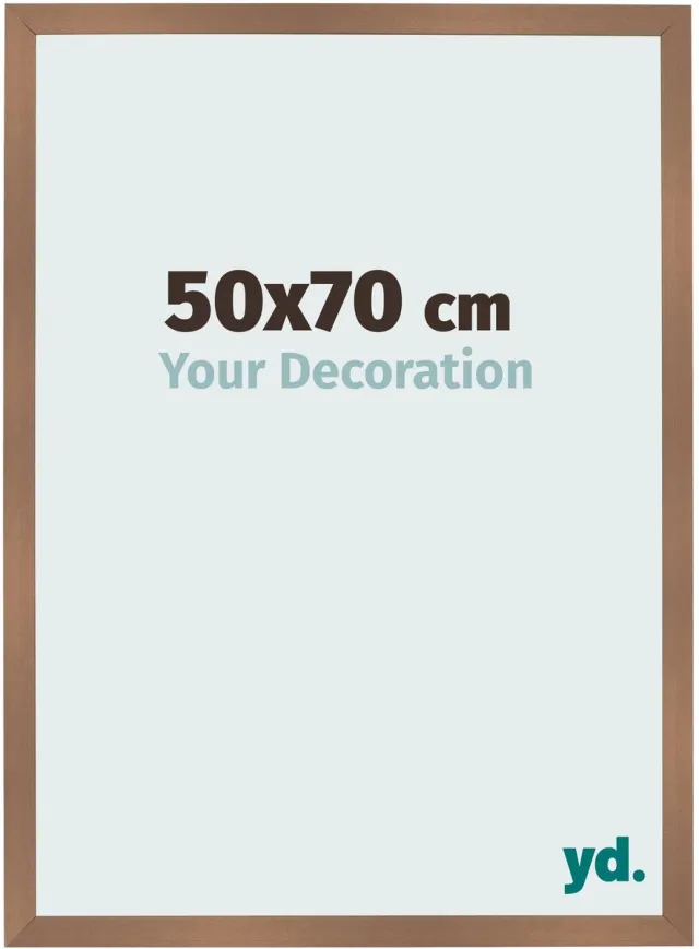 yd. Your Decoration - Fotolijst 50x70 cm - MDF - Koper Decor - Bologna