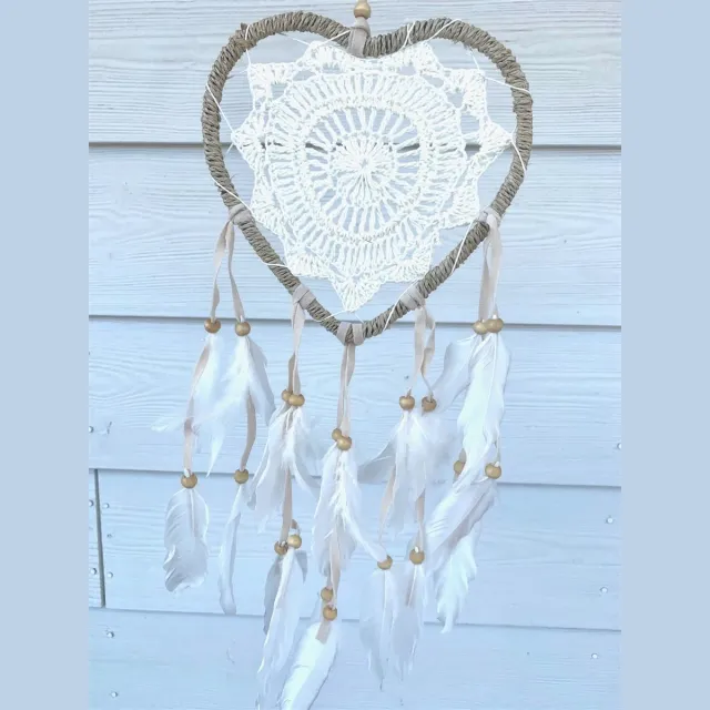 cot Dromenvanger Gaby hart capice naturel 23 cm x 22 cm zie foto