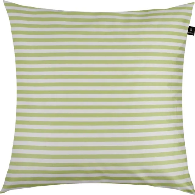 Himla Palma stripe kussen - poison - 50 x 50 cm