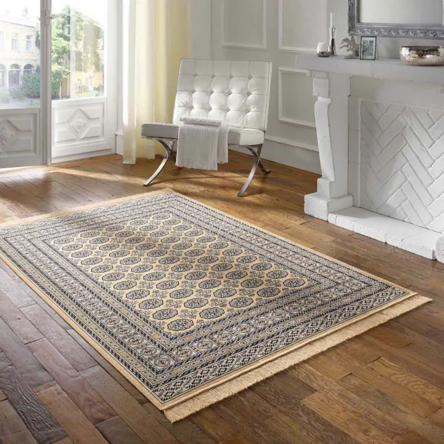 Tapeso Oosters tapijt - Regal Leonor beige 135x195