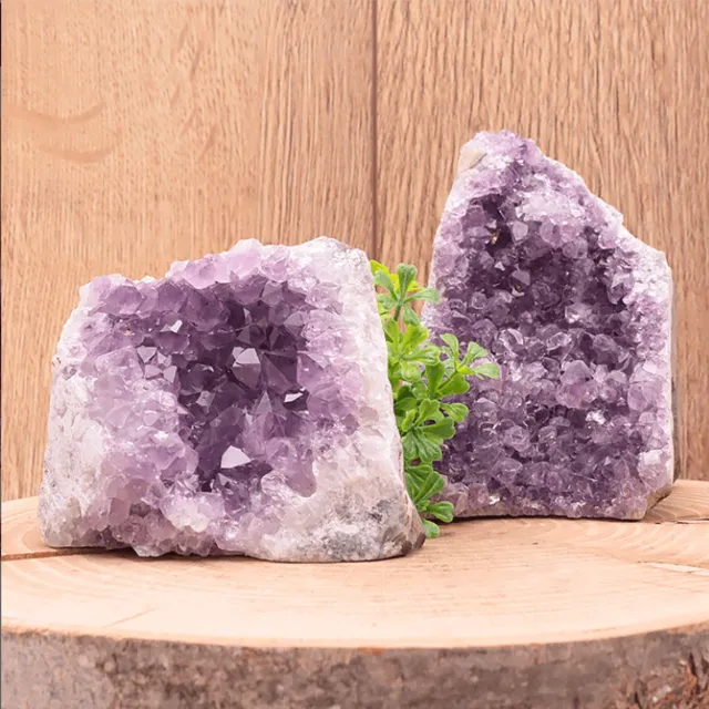 BERK Amethist Geode Uruguay – Ruwe Rand – A+ Kwaliteit 500–700 g Zwart