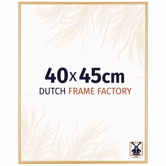Dutch Frame Factory Fotolijst 40x45 cm - Aluminium - Goud Vintage - Kampen