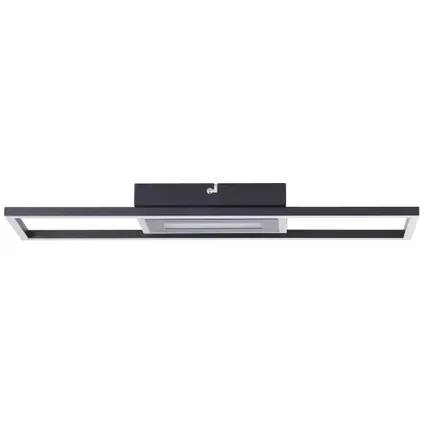 Brilliant Plafondlamp Besson Zwart 24w