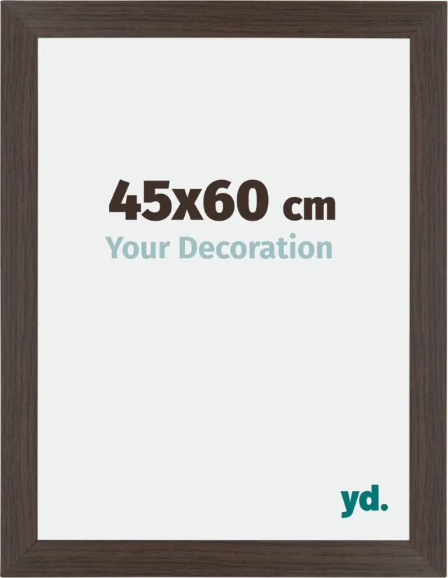 yd. Your Decoration - Fotolijst 45x60 cm - MDF - Eiken Donker - Mura