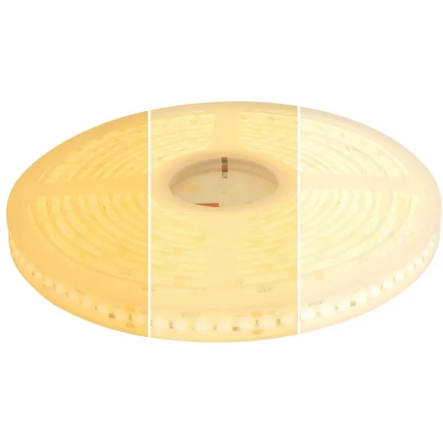 YPHIX LED Strip 5m 24V dim to warm 1800K - 3000K IP68 SMD 240 LEDS Wit