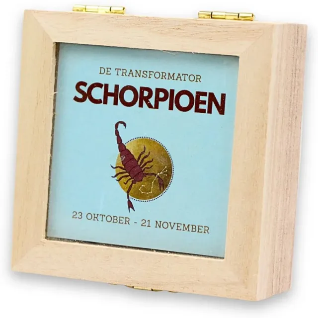 Ruben Robijn Sterrenbeeld trommelsteen setje - SCHORPIOEN Bonte kleuren