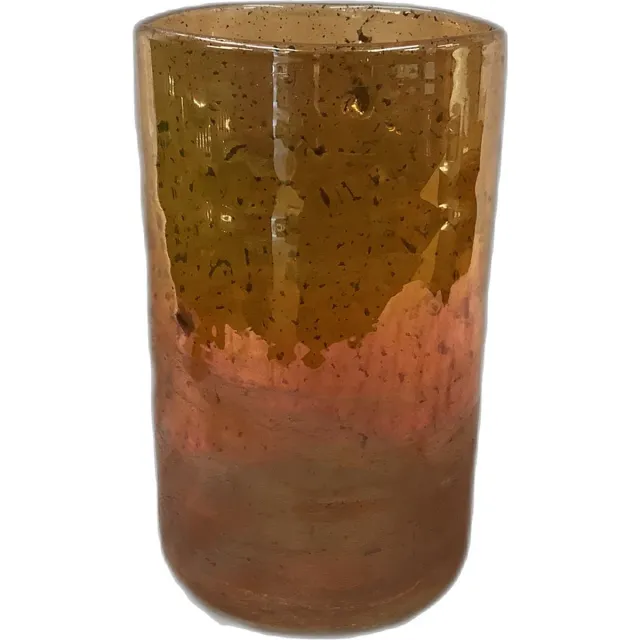 Gifts windlicht pearl kleur 25x15 cm