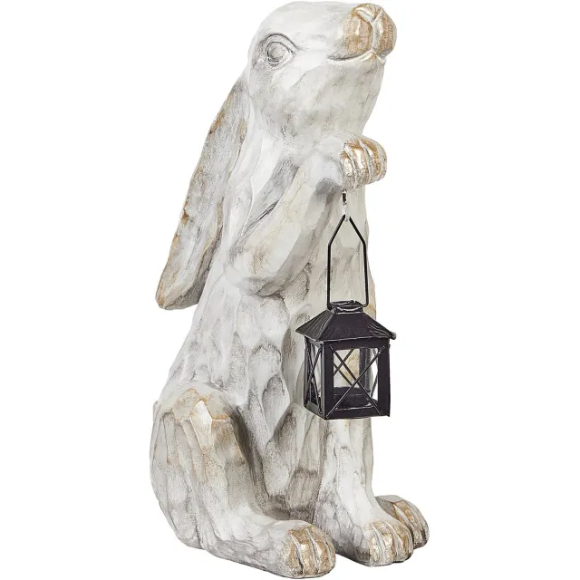 Beliani GERLAND - Decofiguur - Gebroken wit - MgO