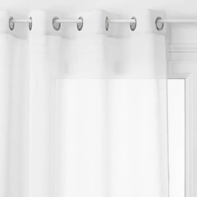 Atmosphera Créateur d'intérieur® GEORGETTE vitrage wit