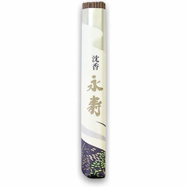 Nippon Kodo jin-koh eiju - aloehout - wierookstokjes zonder bamboe - 1 rol