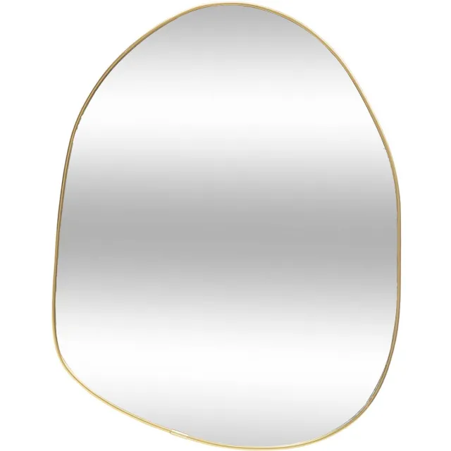 Atmosphera Créateur d'intérieur® Hangende asymmetrische spiegel ROMAN, goud, 30 x 40 cm gouden
