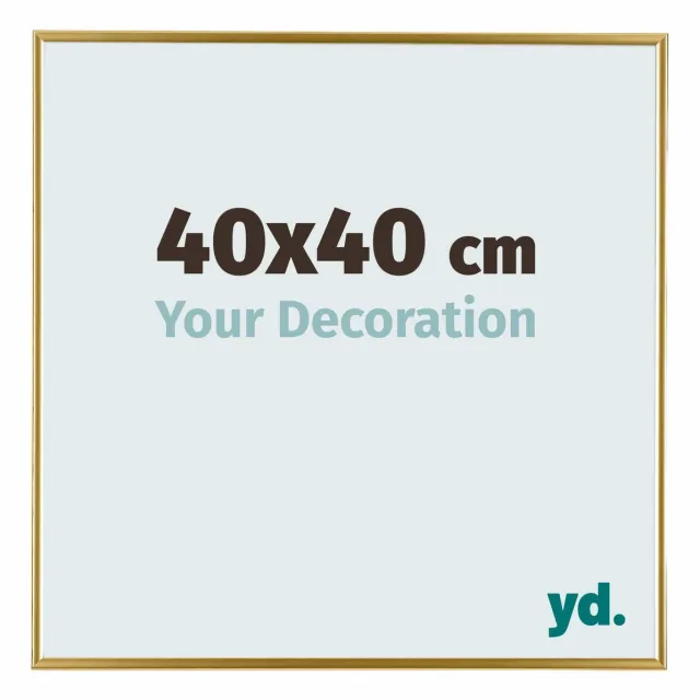 yd. Your Decoration - Fotolijst 40x40 cm - Kunststof - Goud - Evry
