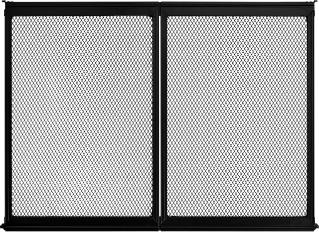 Vevor Rv Vliegenhor Deurbescherming 673,1 X 508 mm Deurhor Aluminiumlegering Zwart