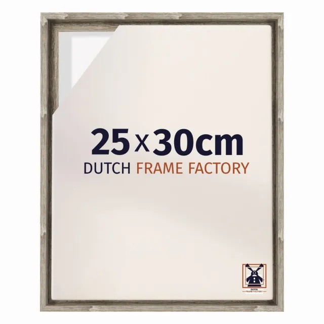 Dutch Frame Factory Baklijst 25x30 cm - Sonoma Eiken - Geschikt voor Canvasdoek - MDF Baklijst Lausanne