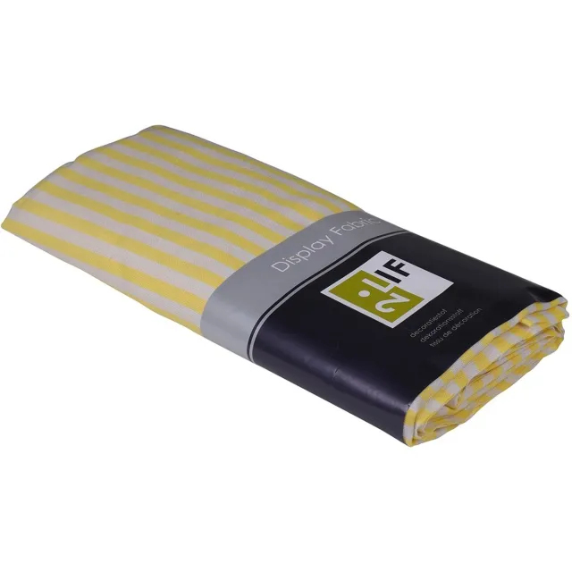 2LIF Deco Nancy yellow 150 cm x 2,5 mtr Geel