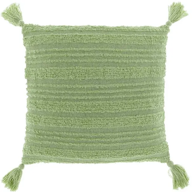 D- Unique Living - Kussen Fonne 45x45cm nile green