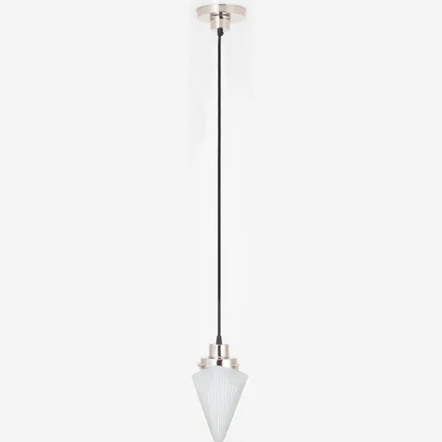 Coloured by Art Hanglamp aan snoer Finisterre 20's Nikkel - Art Deco Trade