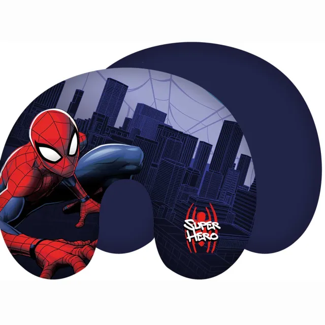 Spider-Man Nekkussentje Superhero - ca. 28 x 33 cm - Polyester Blauw