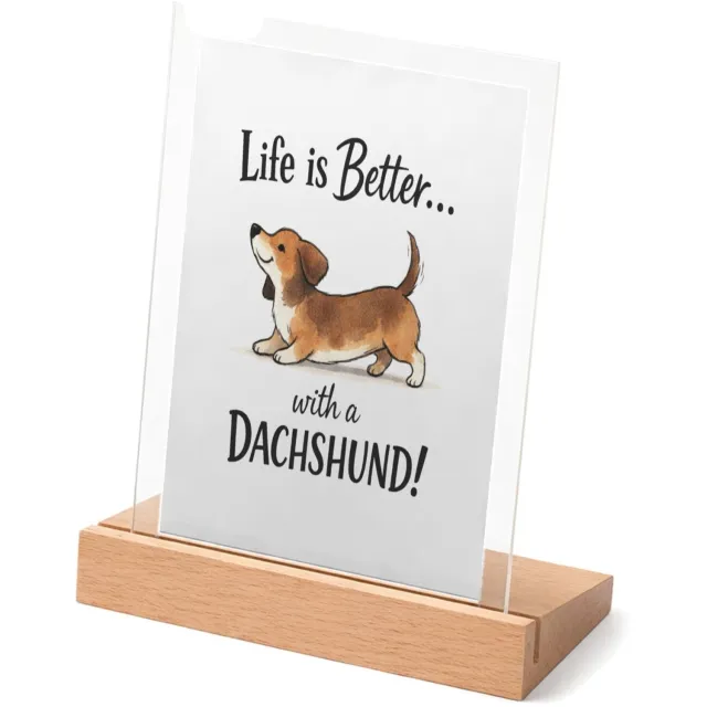 Mr Cadeautjes Glasframe met vaste tekst - design Een grappige, trotse quote over een specifiek hobbydier of d | cadeau Wit