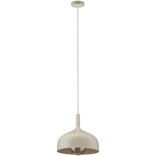 Paulmann Hanglamp Embla II E27 Crème Metaal, Metaal