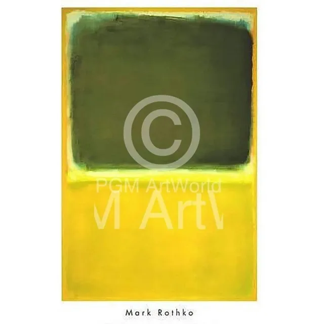 PGM Kunstdruk Mark Rothko - Untitled, 1951 66x102cm Divers