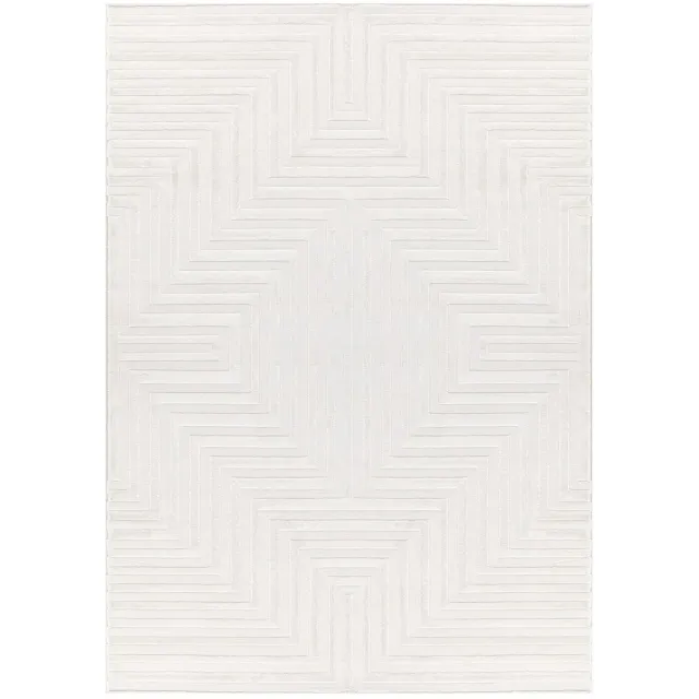 Dutch XXL Marokkaans Vloerkleed | Tapijt | Sahara | Labyrint | Crème | 140x200 cm