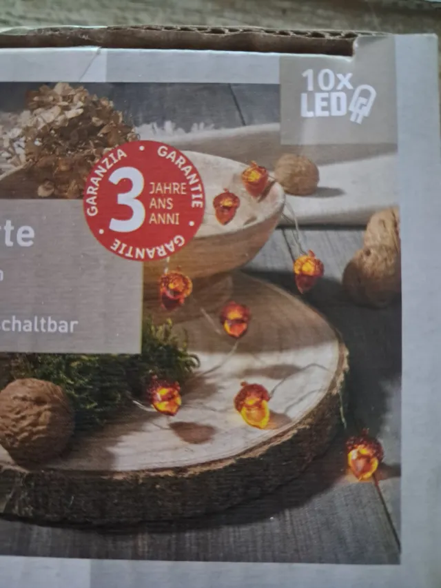 livarno Home LED Licht slinger eikels - Herfst decoratie