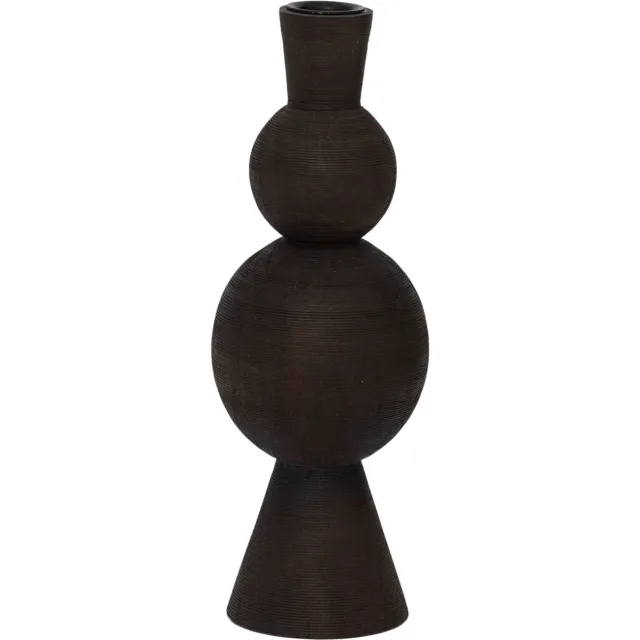 Urban Nature Culture kandelaar Zen 25 cm - bruin