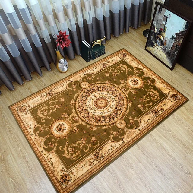 Tapiso Yesemek Vloerkleed Groen Perzisch Oriental Tapijt Maat- 140x190 Beige Groen