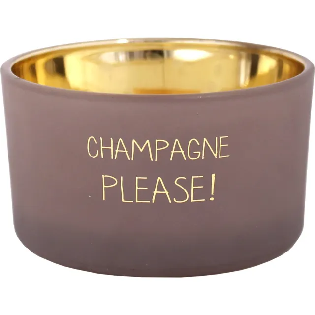 my flam Geurkaars My Flame Champagne Please Taupe