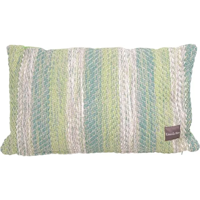 Linen & More Kussen Multi Weave Gree | 30 X 5030 | Sierkussen Voor Woonkamer Of Slaapkamer Groen