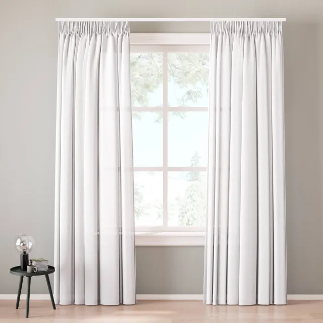 NOUS Living inbetween gordijn kant en klaar (per stuk) (140 x 270 cm)* Off-white