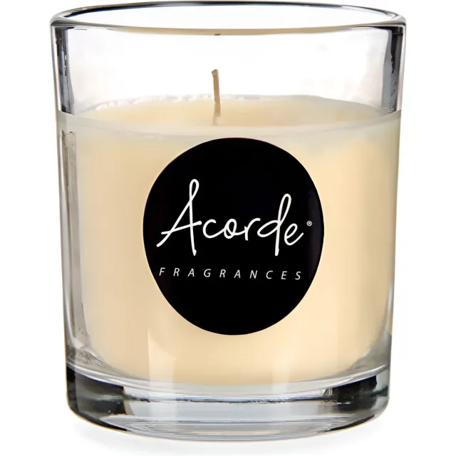 Acorde Geurkaars Vanille - Geurkaars geschenk 30 branduren