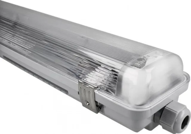 Ledvance LED TL buis armatuur - 60cm - Waterdicht IP65 - voor dubbele LED TL buis Donkergroen