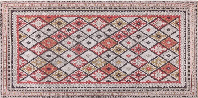 Beliani ANADAG - Modern vloerkleed - Beige - 80 x 150 cm - Katoen