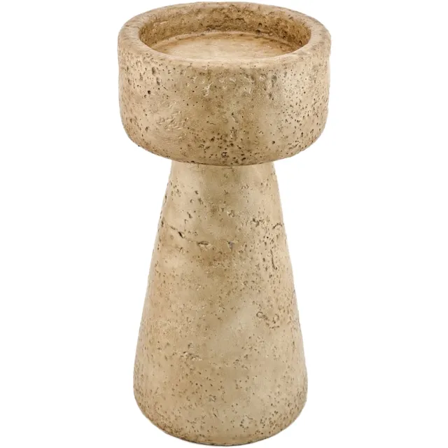 Homebound by Kolony Aardewerk kaarsenstandaard beige