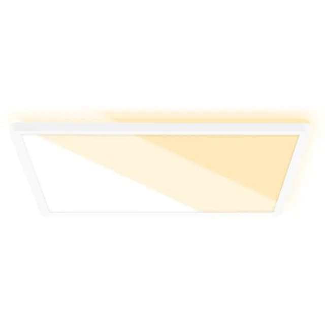 B.K.Licht Briloner Leuchten SLIM Paneelverlichting 18 Watt CTS kleurwisseling wit 2000,3000,4000 Kelvin 3000 lm