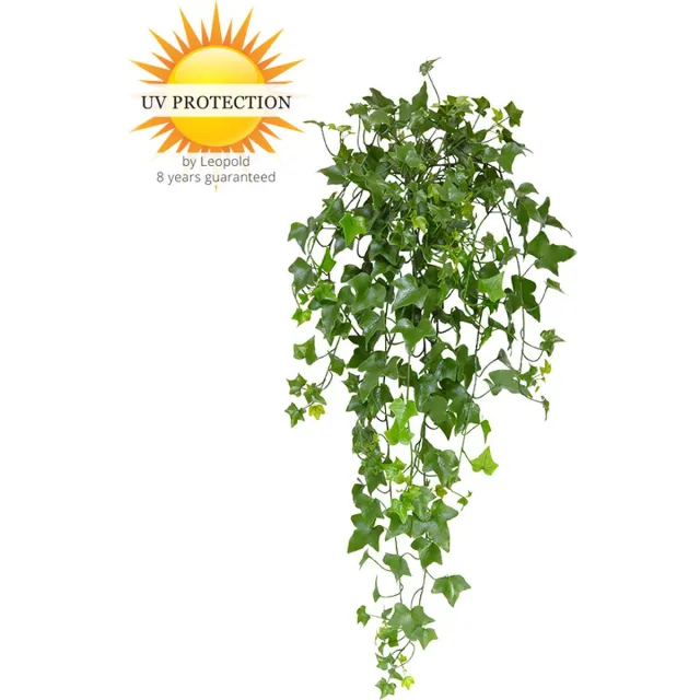 LeopoldFlora Groene kunsthangplant klimop 80 cm UV